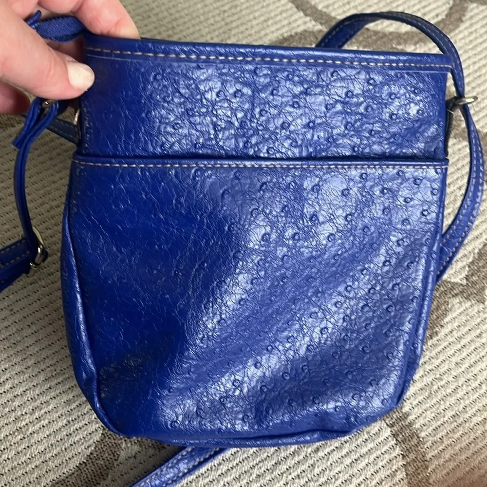Rosetti royal blue crossbody adjustable strap bag - Picture 11 of 12